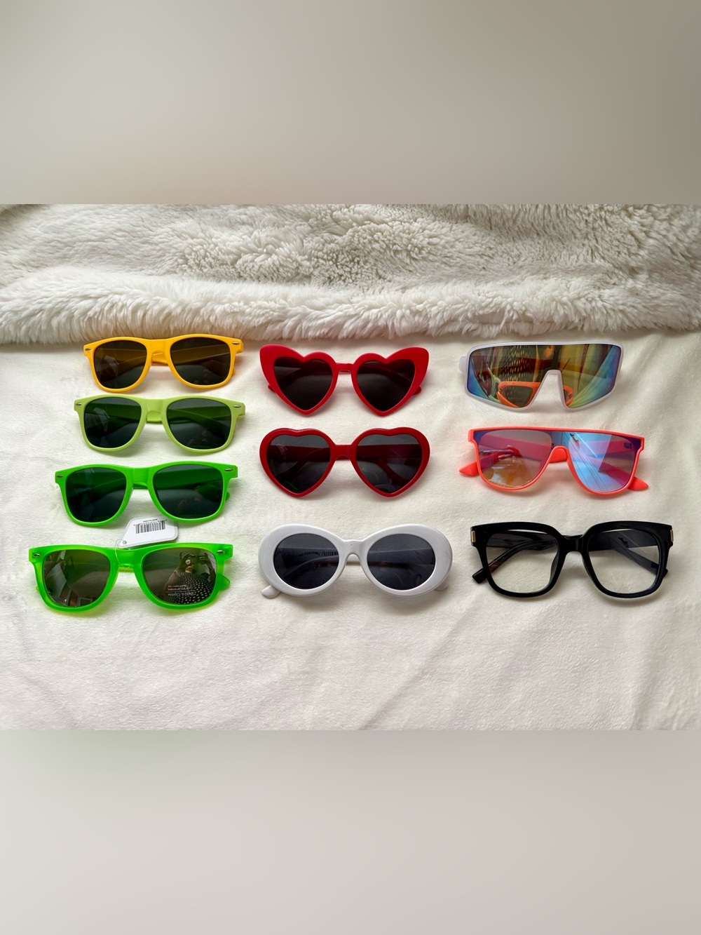 10 Pcs Randomly Selected Bulk Fashion Sunglasses Assorted Unisex UV400 NEW